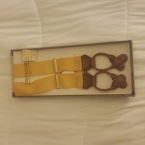 Trafalgar Lizard Leather Diamond Design Braces